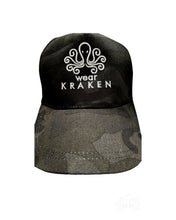 Load image into Gallery viewer, Midnight Camo material adjustable Trucker cap