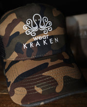Load image into Gallery viewer, Wear Kraken Camo Cap