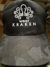 Load image into Gallery viewer, Midnight Camo material adjustable Trucker cap