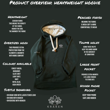 Load image into Gallery viewer, Wear Kraken 330gsm Heavyweight Hoodie